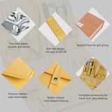 Manicure & Pedicure | 16-in-1 Full Function Kit with Leather Case